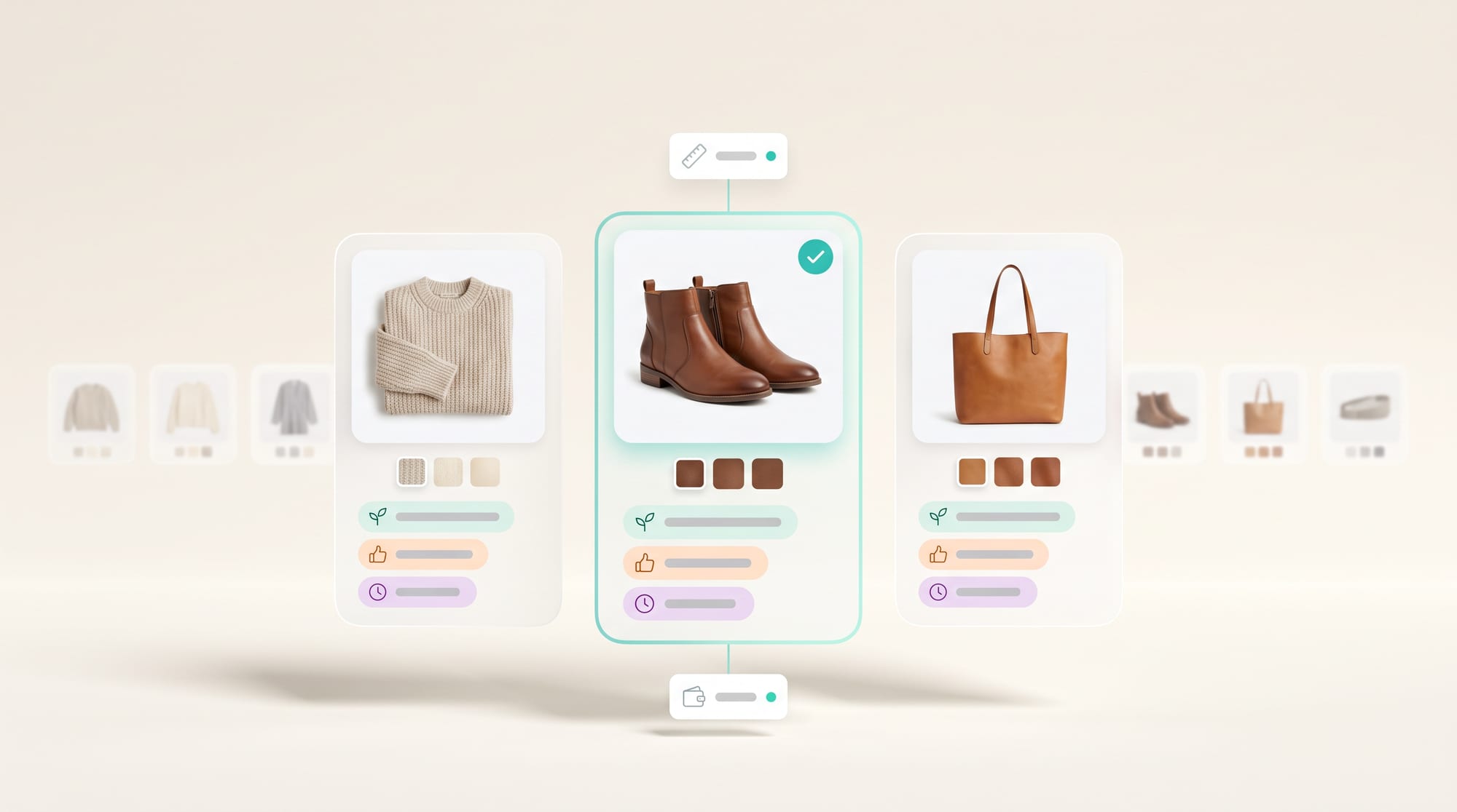 ผู้ช่วยคัดให้เหลือสามตัวเลือก พร้อมบอกเหตุผลว่าทำไมจึงเหมาะกับโจทย์