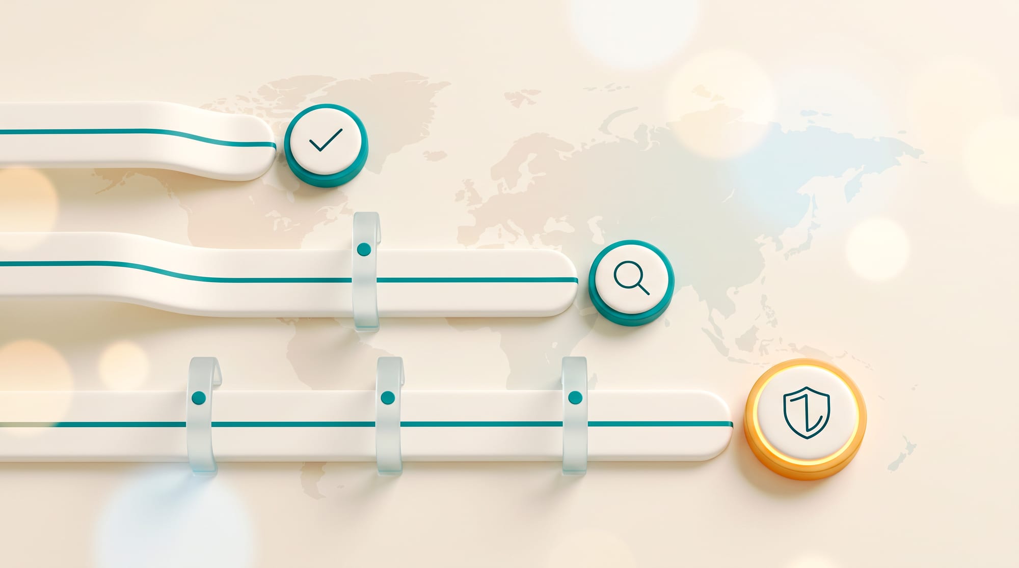 A compliance workflow built into the system that collects the evidence itself without adding work